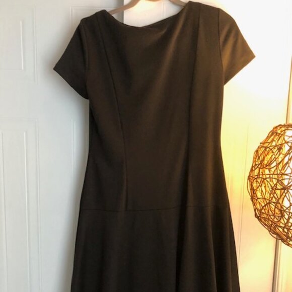 Chetta B Black Knit Sheath Dress – Size 4 (Career to Cocktail) - Picture 3 of 5